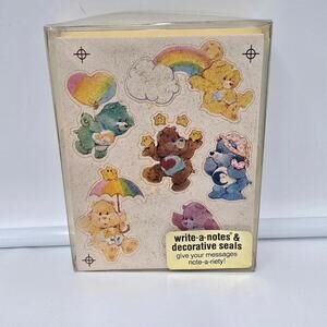 1980's Care‎ Bear Write-a-Notes